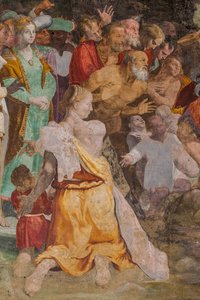 St John the Baptist Baptizing People, Poggi Chapel