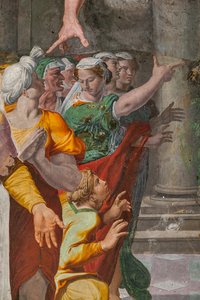 The Announcement of the coming of the Baptist, Poggi Chapel