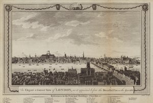 View of London by Peltro William Tomkins