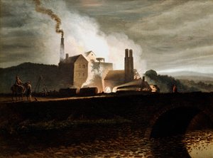 Industrial landscape, Wales
