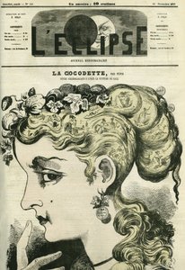 Cocodette, a study of phrenology from the Gall system. Cover in 