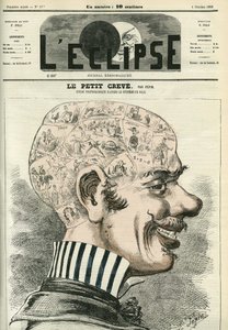 Little Creve, studying phrenology. Cover in 