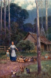 A hut in the bush