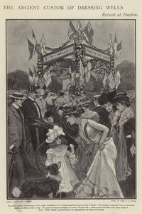 The Ancient Custom of Dressing Wells Revived at Buxton, Derbyshire by Percy F.S. (after) Spence