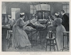 The New Light Cure: A Sketch in the London Hospital by Percy F.S. Spence