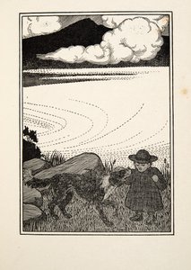 A Child Saved, from A Hundred Anecdotes of Animals, pub. 1924 by Percy J. Billingshurst