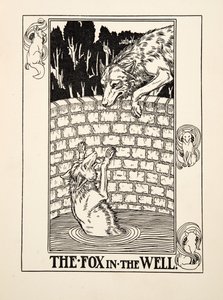The Fox in the Well, from A Hundred Fables of Aesop by Percy J. Billingshurst