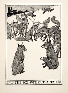 The Fox without a Tail, from A Hundred Fables of Aesop by Percy J. Billingshurst