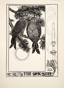 The Sick Kite, from A Hundred Fables of Aesop, pub.1903 by Percy J. Billingshurst