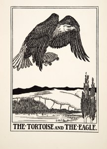 The Tortoise and the Eagle, from A Hundred Fables of Aesop, pub.1903 by Percy J. Billingshurst