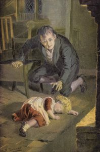 Illustration for Silas Marner by George Eliot by Percy Tarrant