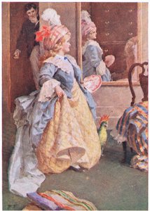 She gravely promenaded to and fro, from Little Women