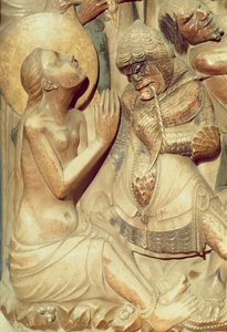The Martyrdom of St Thecla (detail)