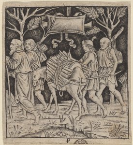 Abraham and Isaac on Their Way to Mount Moriah by Peregrino da Cesena