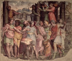 Tarquinius the Proud Founding the Temple of Jupiter on Capitol Hill