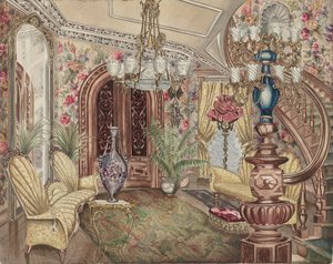 Entrance Hall by Perkins Harnly