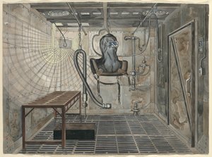 Interior Sand Blasting Chamber by Perkins Harnly