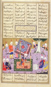 A Board Game, illustration from the 