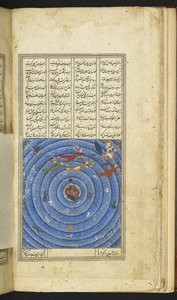 The Prophet on Burāq Guided by Jibrā