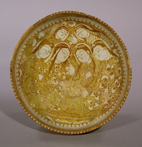 Bowl, from Kashan, Iran, Seljuk period by Persian School