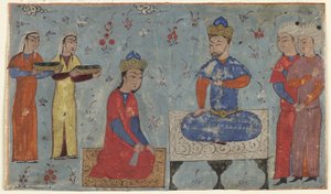 Sindukht Before Sam by Persian School