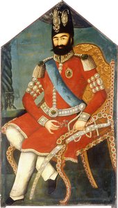 Portrait of Muhammad Shah by Persian School