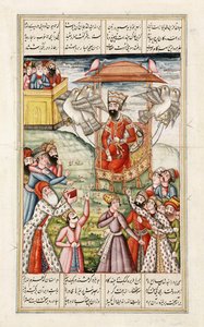 The Legend of King Kai-Kaus, from the Shahnama (Book of Kings) by Abul-Qasim Manur Firdawsi c.1830