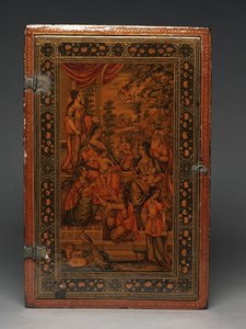 Tool kit depicting the Holy Family, c.1830 by Persian School