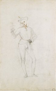 A Study for a Figure in an Adoration of the Magi, c. 1470-1520 by Perugino
