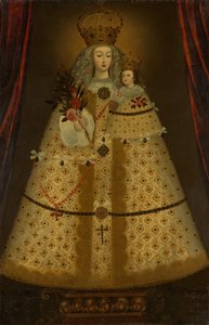 Our Lady of Guápulo, 18th century by Peruvian