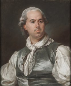 Portrait of Hubert Robert (1733-1808) by Peter Adolf Hall