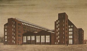 AEG High Tension Factory, Berlin by Peter Behrens