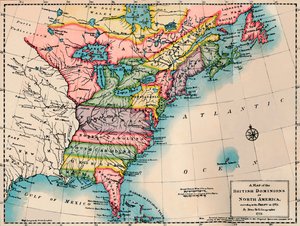 Map of the British Dominions of North America, 1772