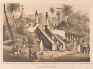 Buddhist Temple, Ceylon