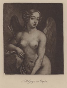 Nell Gwyn as Cupid by Peter Cross