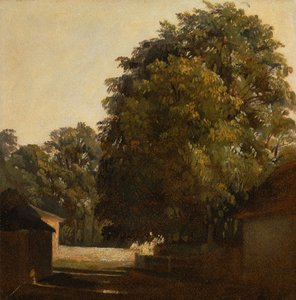 Landscape with Chestnut Tree by Peter DeWint