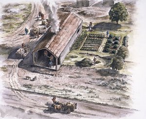 Industrial Building, Ribchester Roman Fort, Lancashire, 2nd Century