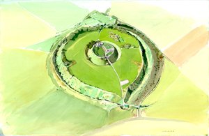 Old Sarum by Peter Dunn