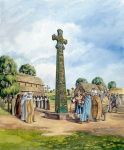 Sandbach Crosses by Peter Dunn
