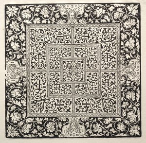 A gaming board by Peter Flötner