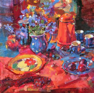 Devon Morning by Peter Graham (Contemporary)