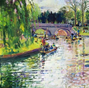 Glad Green Summer, 1997 by Peter Graham (Contemporary)