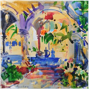 Stanford Cloisters, California