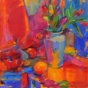 Tulip Odyssey, 2024 by Peter Graham