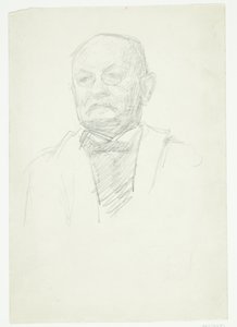 Portrait of the Painter Kristian Zahrtman. Bust