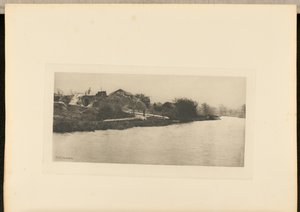 Brickfield on the River Bure, Norfolk by Peter Henry Emerson