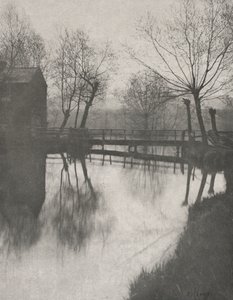Footbridge Near Chingford, from The Compleat Angler