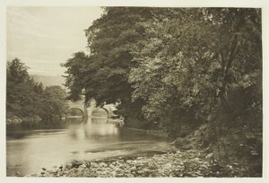 Rowsley Bridge, on the Derwent