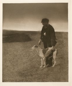 The Poacher - A Hare in View by Peter Henry Emerson