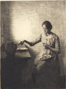 Chanterelles by Peter Vilhelm Ilsted